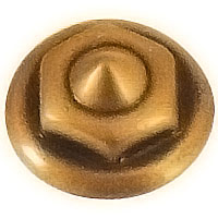 Stud 2,5cm - 0,98in In bronze, with threaded pin steel 1341