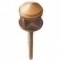Stud 3,5cm - 1,3in In bronze, with threaded pin steel 50362/A