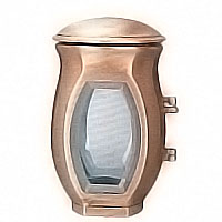 Lamp for candle 19cm - 7in In bronze, wall attached 2564