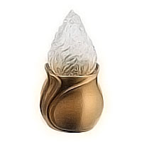 Grave light 18cm - 7in In bronze, ground attached 2513