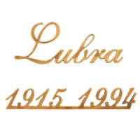 Lettres et chiffres Italiques Stretto, dans différentes tailles Découpé bronze plaquette individuel