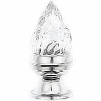 Grave light 10x6cm-4x2,3in In stainless steel, ground or wall mount, 534
