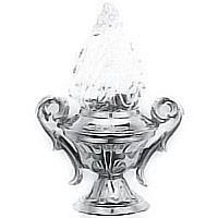 Grave light 18x8cm-7x3,1in In stainless steel, ground or wall mount, 603