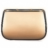 Flowers pot 18,5cm-7,2in In bronze, with steel inner, wall attached 2340/A