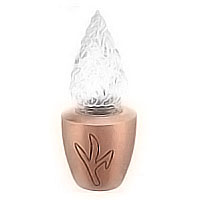 Grave light 18cm - 7in In bronze, ground attached 2203