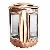 Lamp for candle 23cm - 9in In bronze, ground attached 2313
