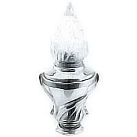 Grave light Esedra 22x9cm-8,6x3,5in In stainless steel, ground or wall mount