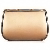 Flowers pot 18,5cm-7,2in In bronze, with steel inner, ground attached 2217/A