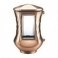 Lamp for candle 20cm - 8in In bronze, wall attached 2471