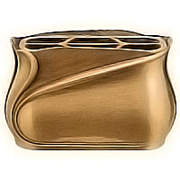 Flowers pot 19cm - 7,80in In bronze, with steel inner, ground attached 2534/A